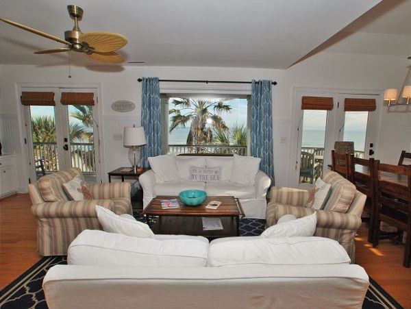 On Beach Isle of Palms Vacation Home Six Bedroom