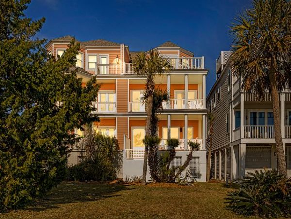 Three-Story Oceanfront Home with 4 Bedrooms