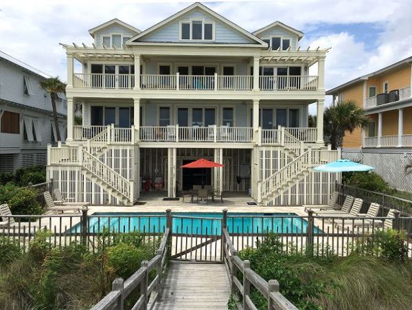 Isle of Palms 8 Bedroom Home Located on Beach