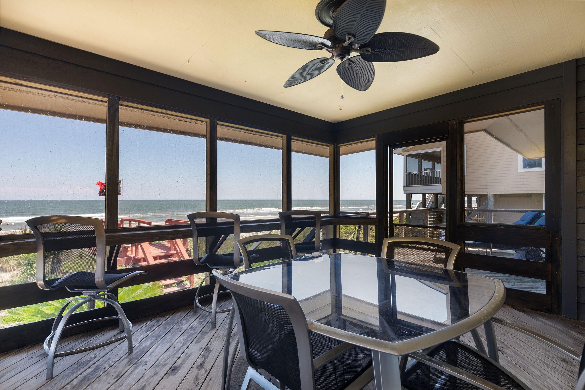 True Folly Beach House with Sandy Beach
