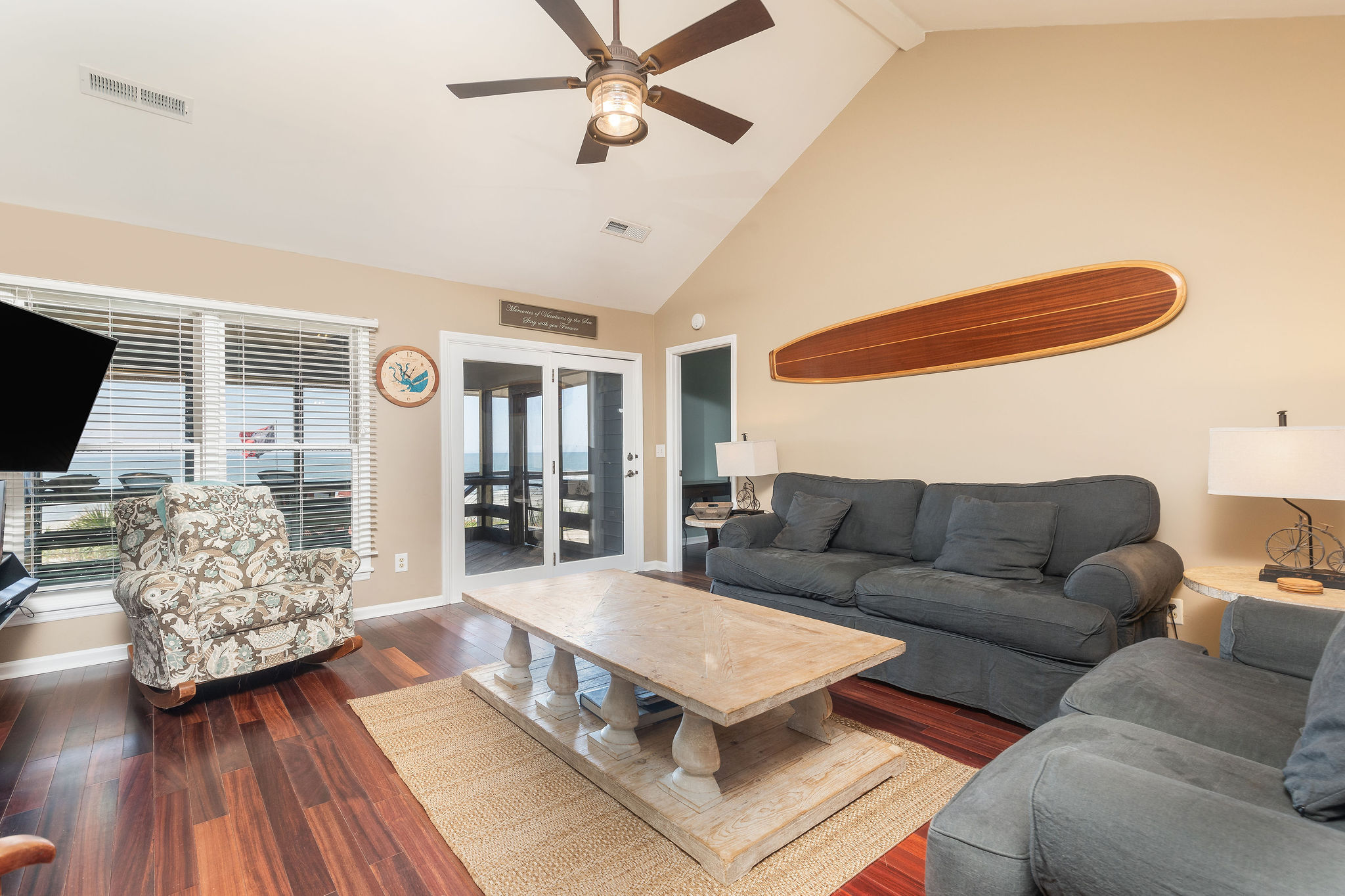 True Folly Beach House with Sandy Beach