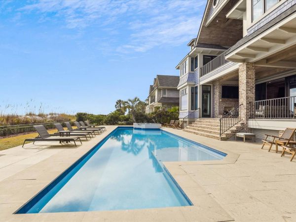 Hilton Head Oceanfront Vacation Rental - Luxury 7-Bedroom Beach House with Pool