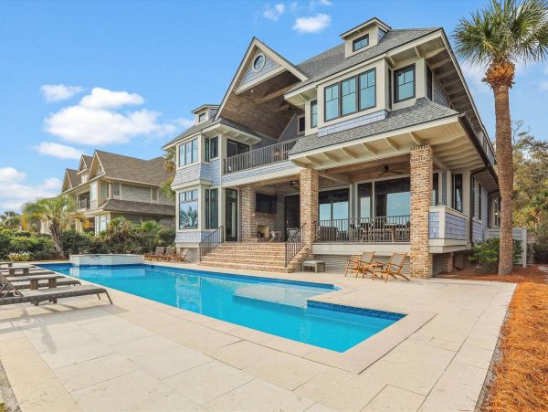 Hilton Head Oceanfront Vacation Rental - Luxury 7-Bedroom Beach House with Pool