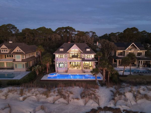 Hilton Head Oceanfront Vacation Rental - Luxury 7-Bedroom Beach House with Pool