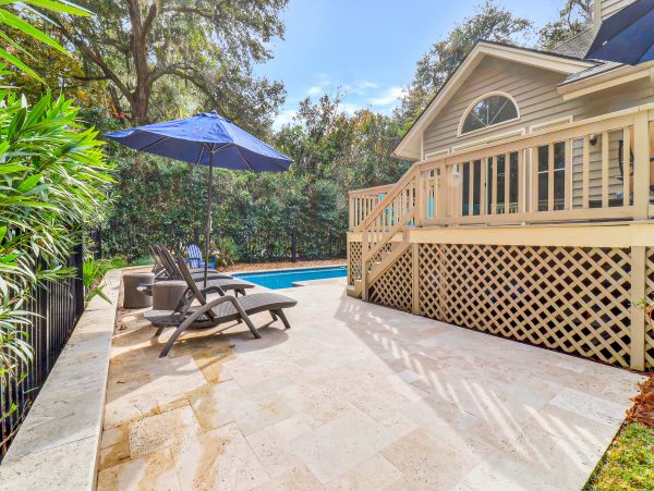 Hilton Head Three Bedroom Golf Course View Vacation Home