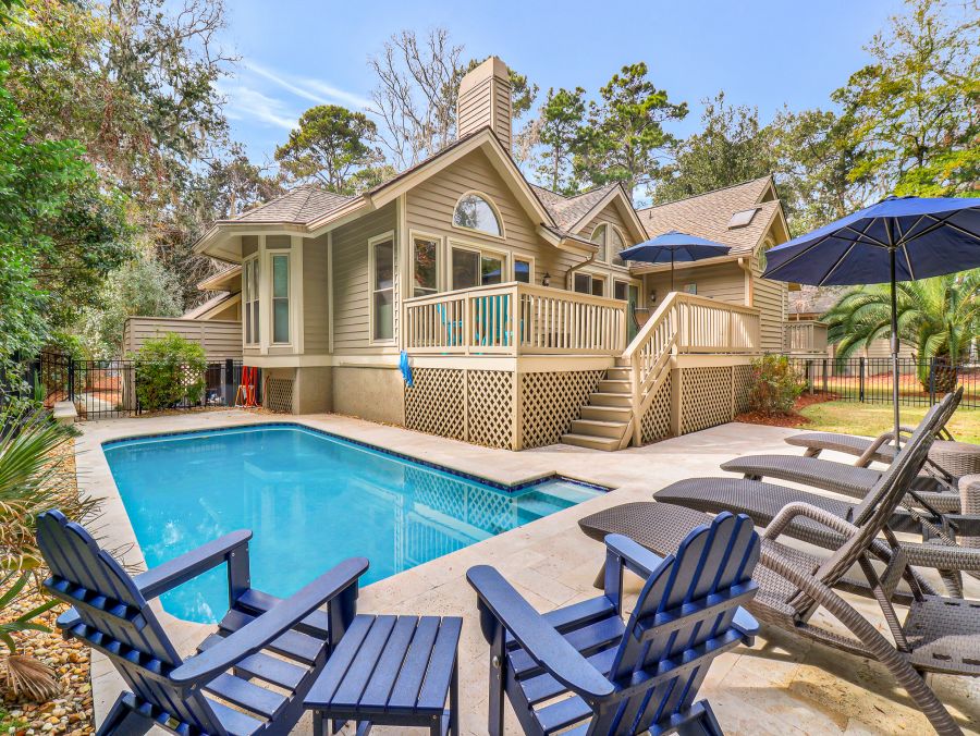 Hilton Head Three Bedroom Golf Course View Vacation Home