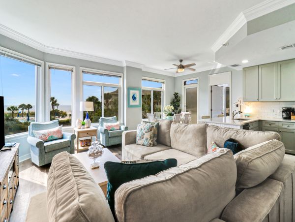 Hilton Head Three Bedroom Vacation Rental with Stunning Views