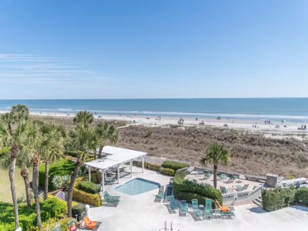 Hilton Head Oceanfront Three Bedroom Vacation Condo