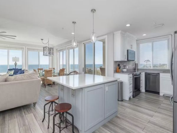 Hilton Head Oceanfront Three Bedroom Vacation Condo