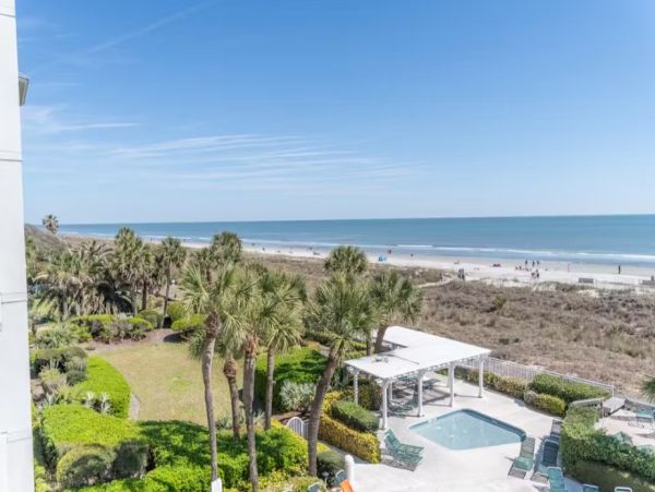 Hilton Head Oceanfront Three Bedroom Vacation Condo