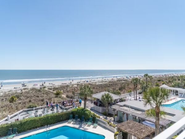 Hilton Head Oceanfront Three Bedroom Vacation Condo