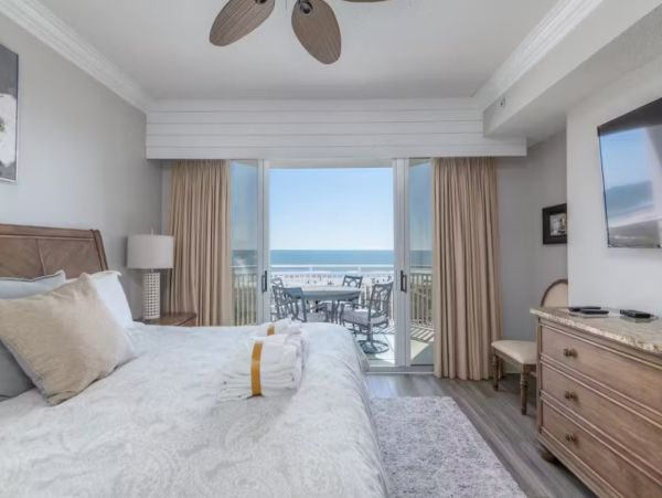 Hilton Head Oceanfront Three Bedroom Vacation Condo