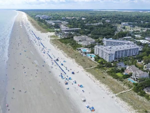Hilton Head Oceanfront Three Bedroom Vacation Condo