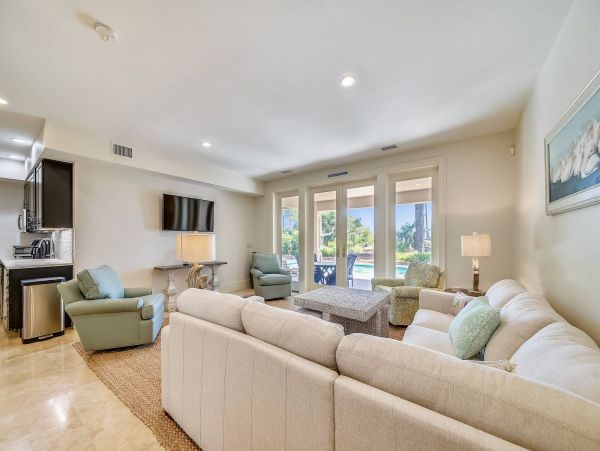 Hilton Head Ocean Front Eight Bedroom Rental Home