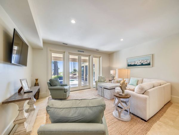Hilton Head Ocean Front Eight Bedroom Rental Home