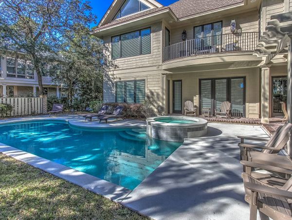 Hilton Head Luxury Villa Pool Home