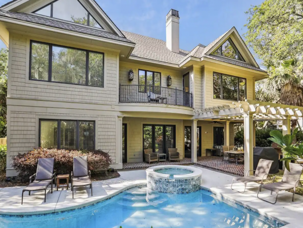 Hilton Head Luxury Villa Pool Home