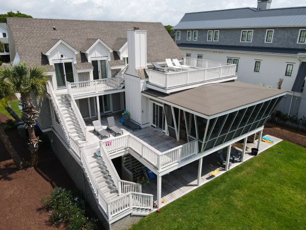 Oceanfront Vacation Home in Isle of Palms Sleeps Twelve Bedroom