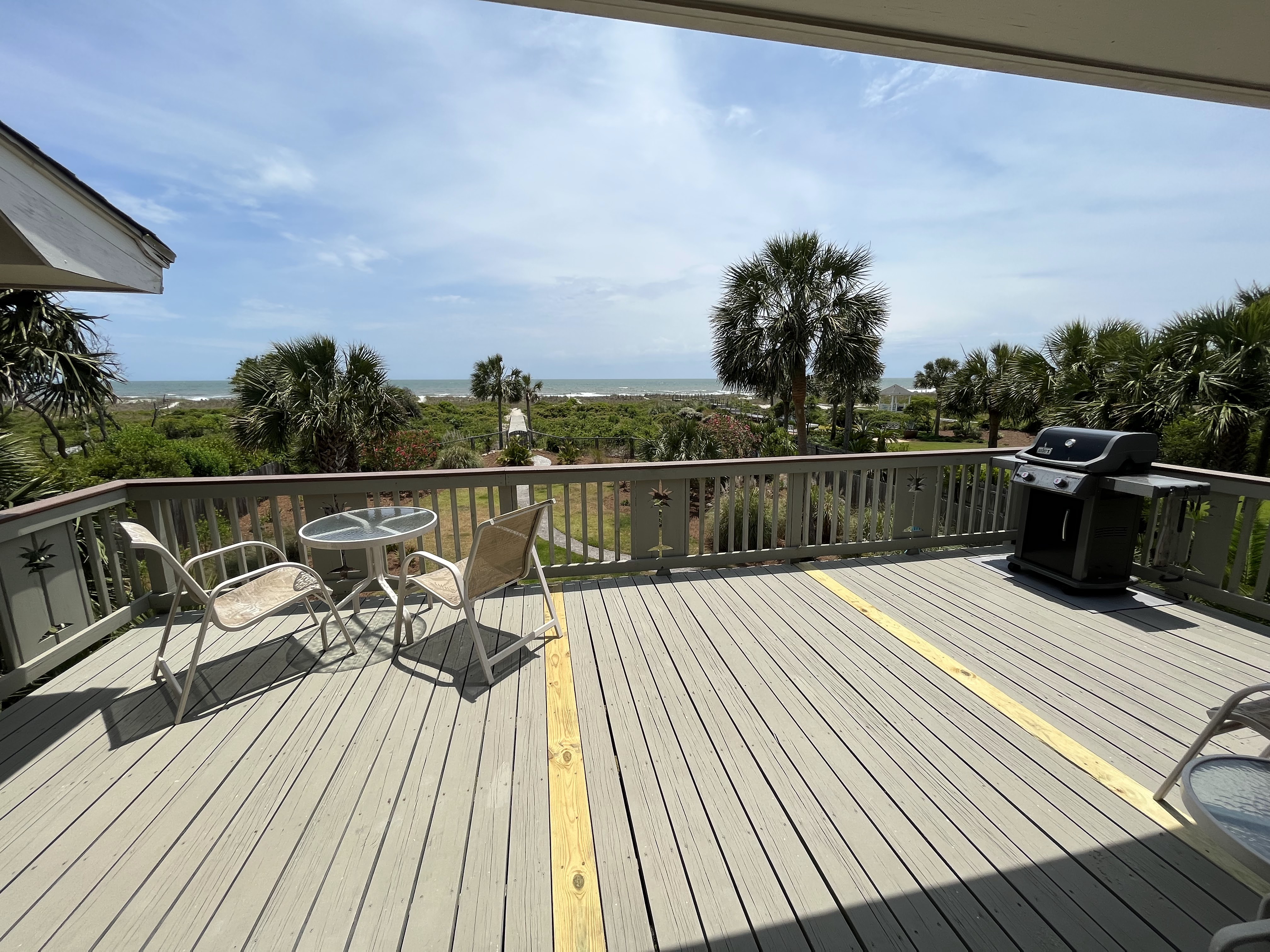 Oceanfront Beach Home with Gorgeously Landscaped Yard