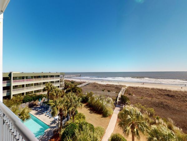 This Three Bedroom Isle of Palms Vacation Condo Has It All