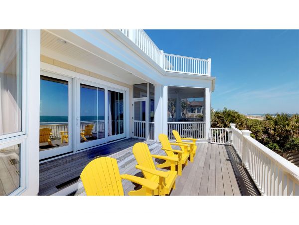 Isle of Palms Vacation Home Oceanfront with Pool