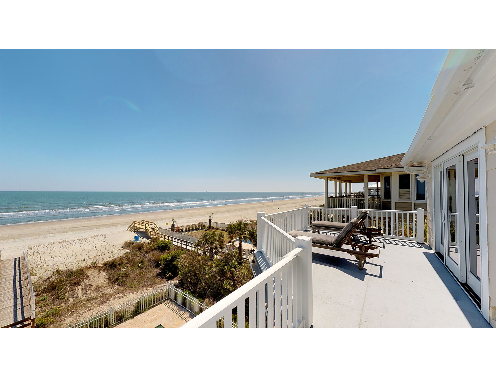 Isle of Palms Vacation Home Oceanfront with Pool