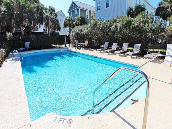 Spacious Getaway with Pool & Steps from the Beach in Isle of Palms
