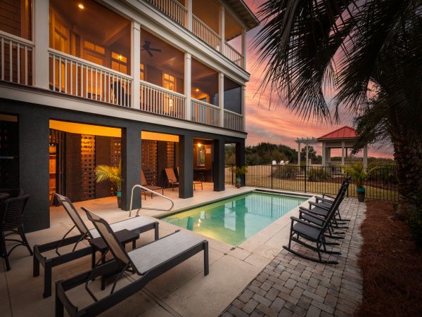 Oceanfront Pool Home in Isle of Palms