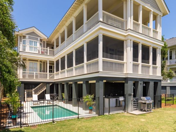 Oceanfront Pool Home in Isle of Palms