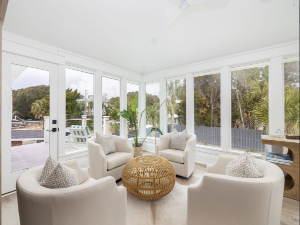 Gorgeous Isle of Palms Vacation Home Walk to Beach with Pool