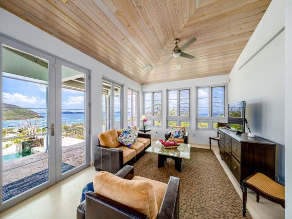 Ocean Views St. Thomas Vacation Pool Home Five Bedroom