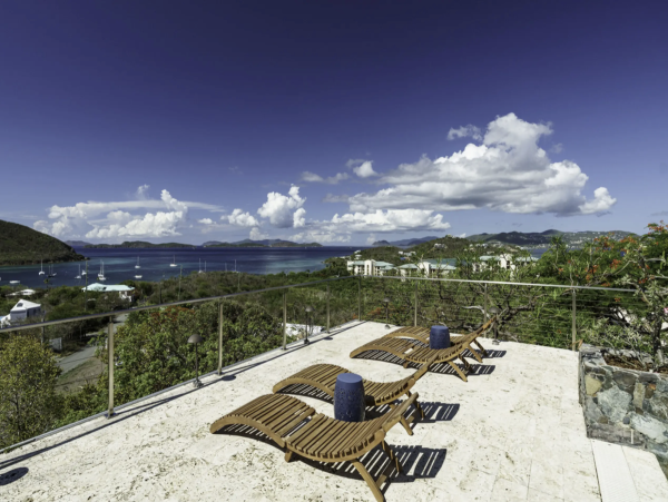 Ocean Views St. Thomas Vacation Pool Home Five Bedroom