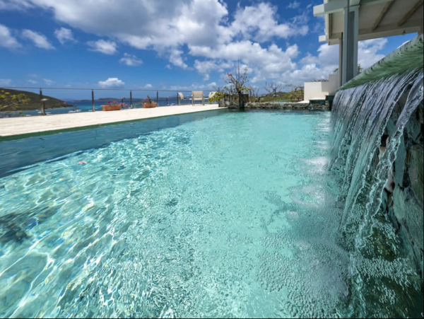 Ocean Views St. Thomas Vacation Pool Home Five Bedroom