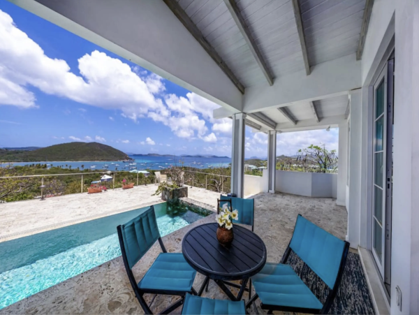 Ocean Views St. Thomas Vacation Pool Home Five Bedroom