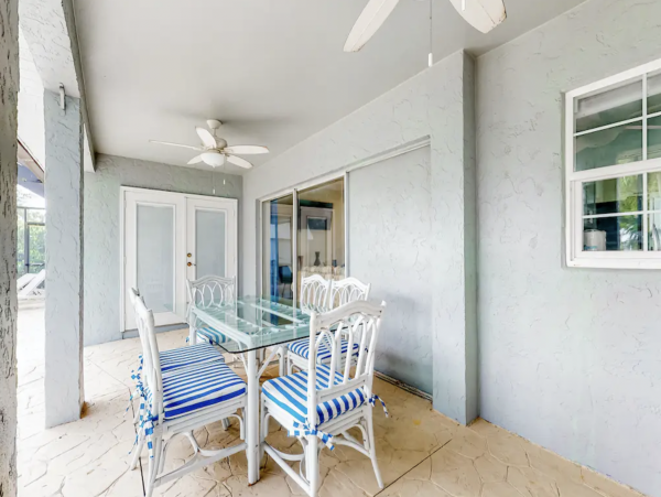 Bonita Springs Vacation Pool Home Three Bedroom Canal Views