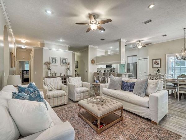 Inlet Beach Vacation Pool Home Three Bedrooms Sleeps 10