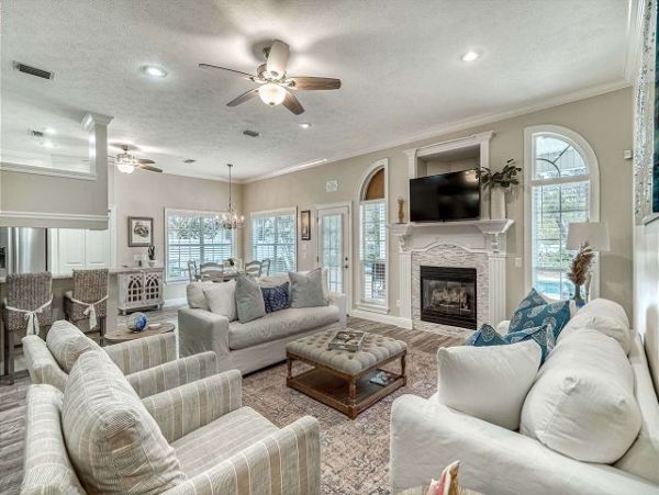 Inlet Beach Vacation Pool Home Three Bedrooms Sleeps 10