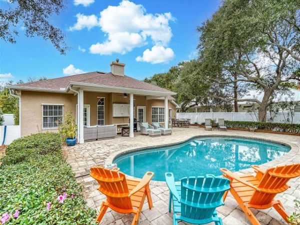 Inlet Beach Vacation Pool Home Three Bedrooms Sleeps 10