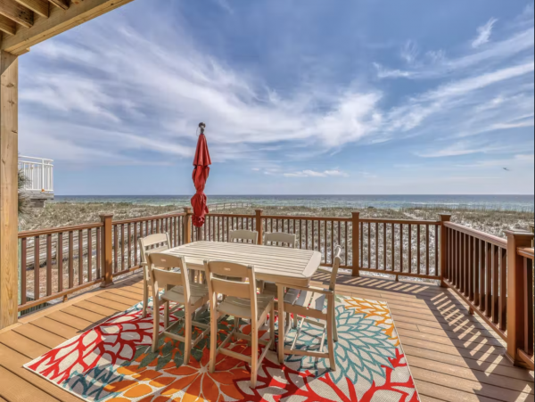 Beachfront Multi Level Vacation Home Navarre Beach
