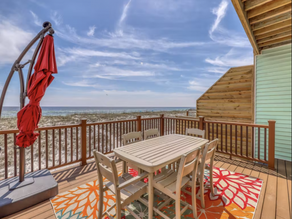 Beachfront Multi Level Vacation Home Navarre Beach