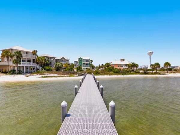 Navarre Four Bedroom Rental Home with Gulf & Harbor Views