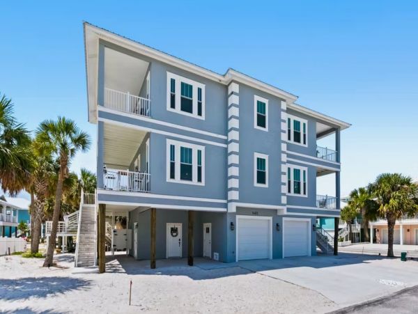 Navarre Four Bedroom Rental Home with Gulf & Harbor Views