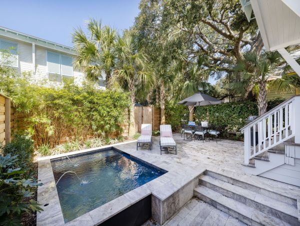 Coastal Getaway with Heated Pool, Steps from Folly Beach