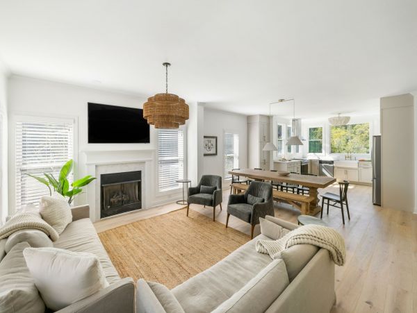 Coastal Chic 6-Bedroom Retreat with Private Pool, Steps from Folly Beach