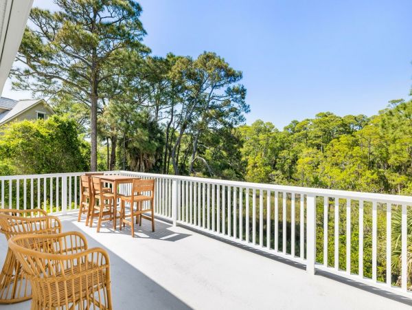 Coastal Chic 6-Bedroom Retreat with Private Pool, Steps from Folly Beach