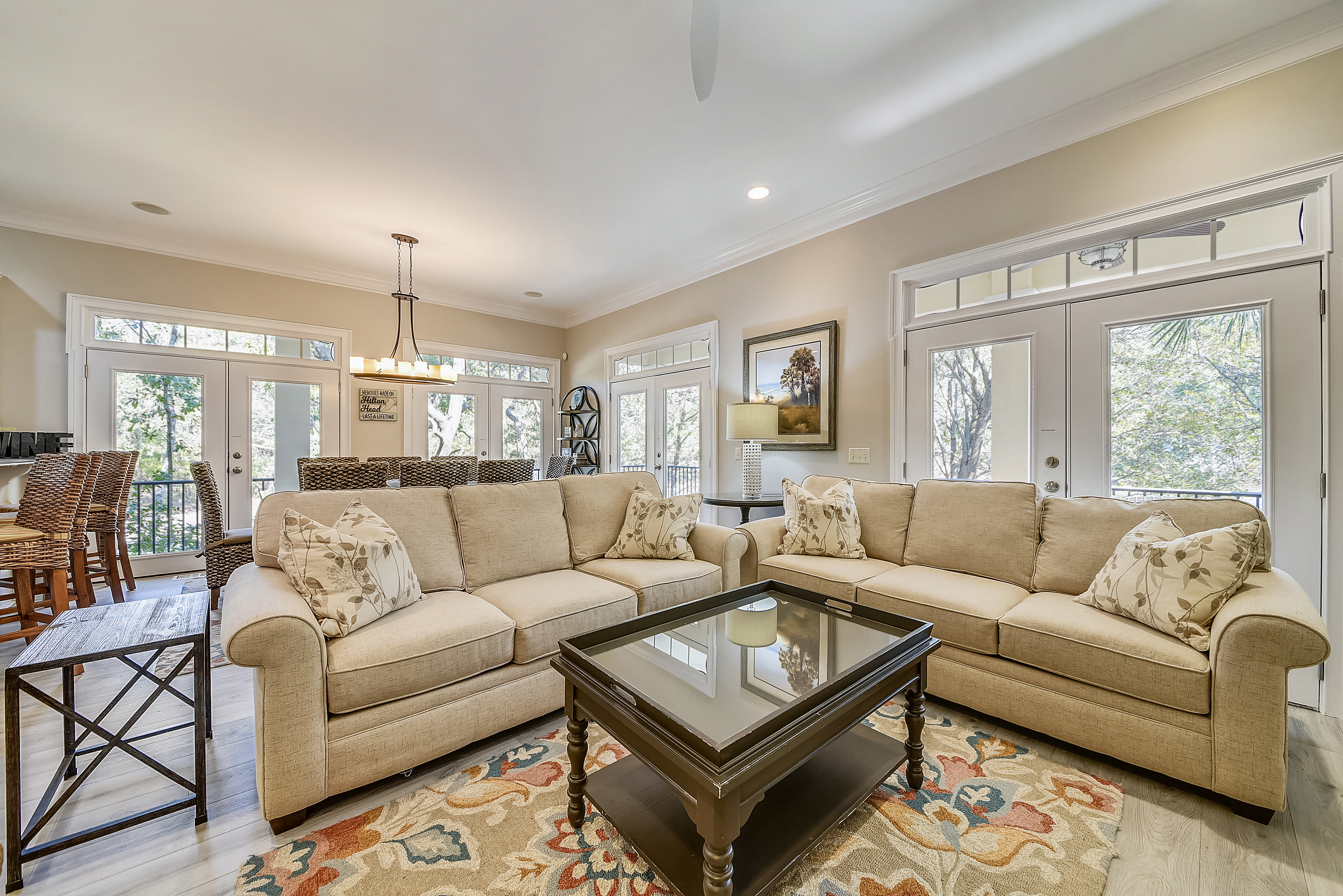 Hilton Head Vacation Pool Home Short Walk to Beach 4 Bedroom