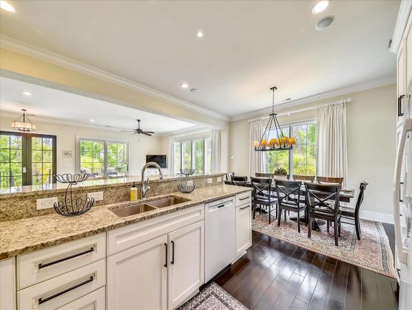 Captivating Six Bedroom Pool Home Just One Short Block to Beach