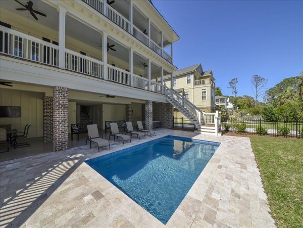 Ocean Views Hilton Head Vacation Home Five Bedroom