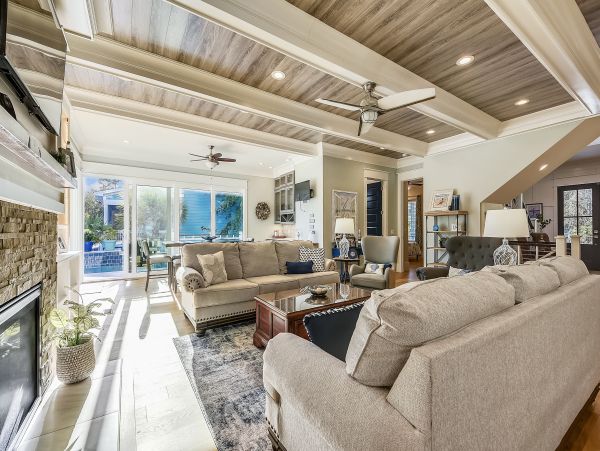 Luxury Hilton Head Vacation Home Pool Great Interior.