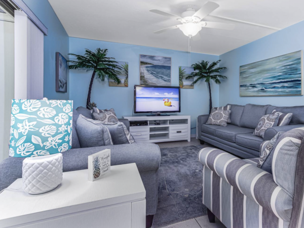 6 min Walk to Beach Siesta Key Vacation Condo One Bedroom